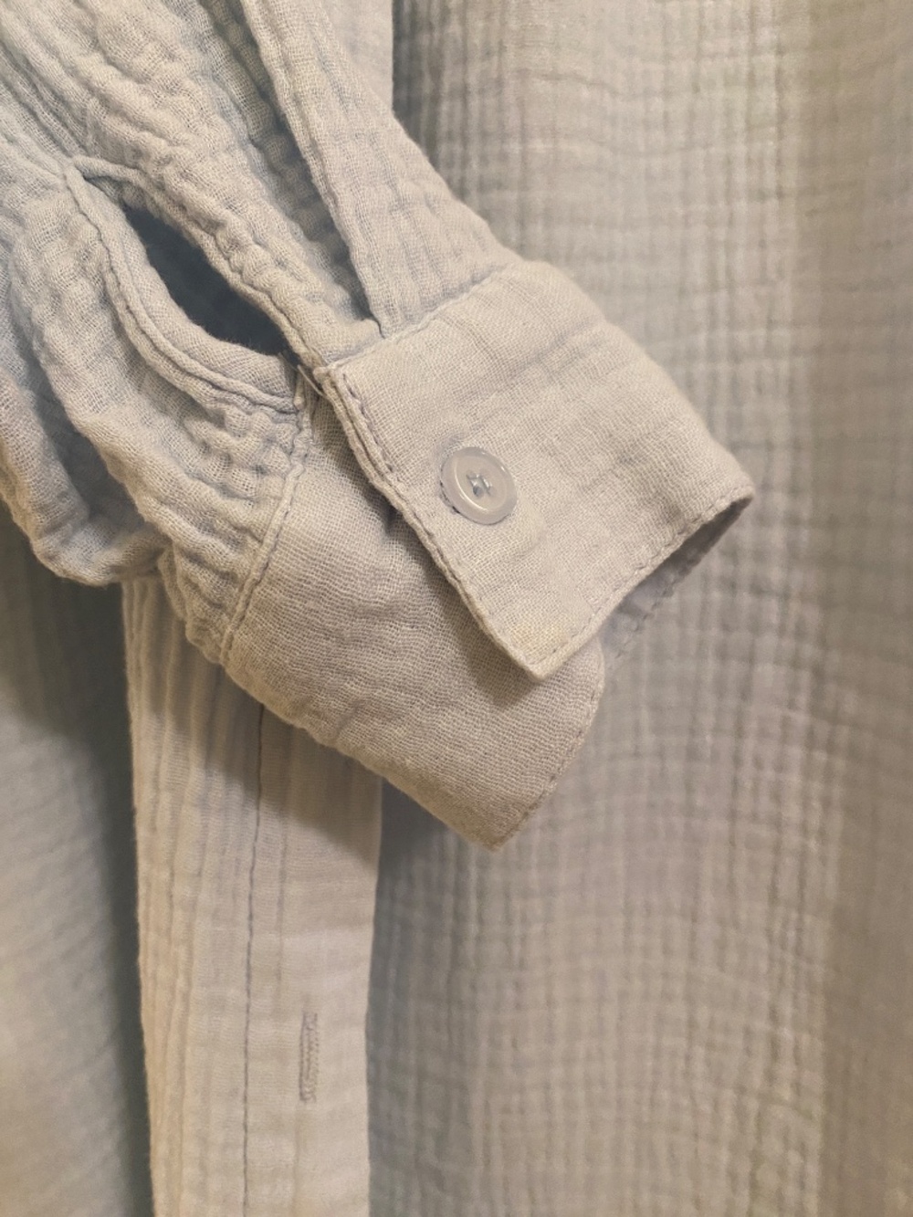 Lulus Blue Button-Up Top - Picture 8 of 12
